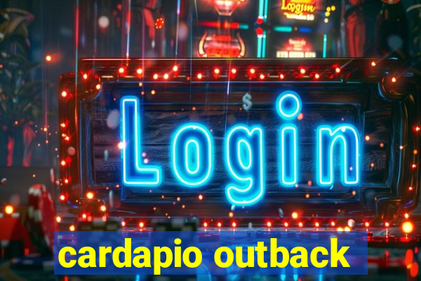 cardapio outback